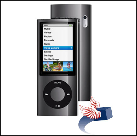audio electronics power 8gb 8 gb Apple iPod Nano 5th Gen Generation Black Video pic