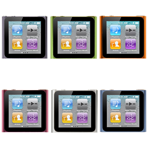 Apple iPod Nano Touch Screen 6th Generation 8GB 8 GB Newest eBay