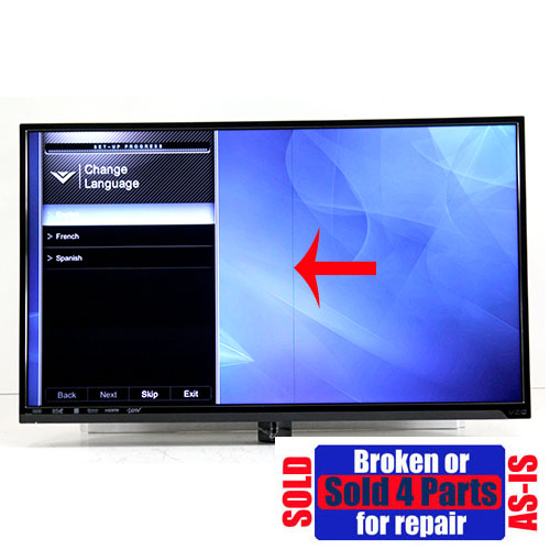 As Is Vizio E420 A0 42 034 LCD HDTV 1080p for Parts | eBay