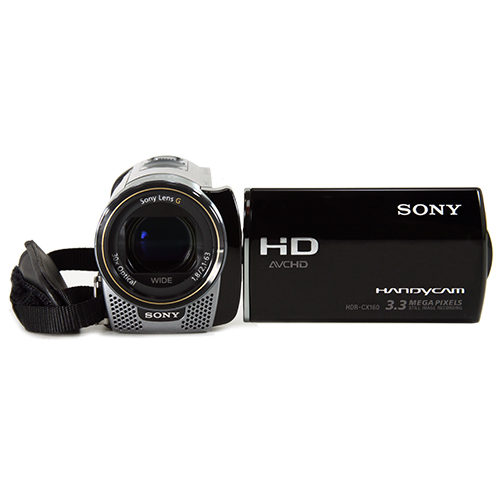 Sony HDR CX160 Handycam Camcorder Black 16GB SSD Full HD 1080p Bonus 