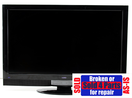 AS IS Broken Vizio XVT373SV 37 1080p Razor HDTV LED For Parts 