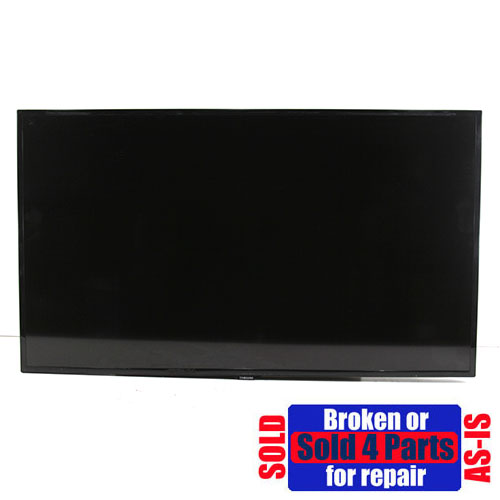 AS IS Broken Vizio M550SL 55 1080p HD TV for parts or repair