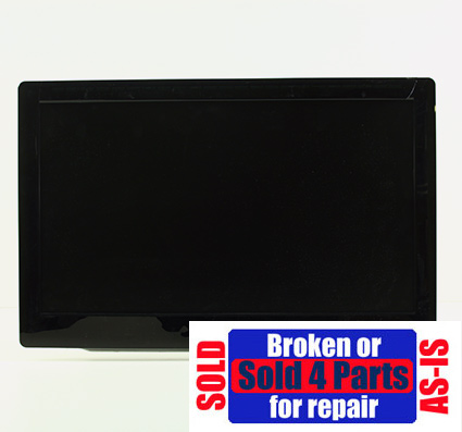 AS IS Broken Vizio E260MV 26 1080p HD TV for parts or repair 