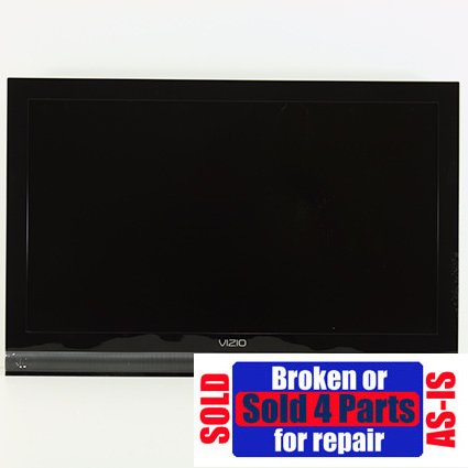 AS IS Vizio E320VA 32 LCD HDTV 1080p For Parts 845226005268  