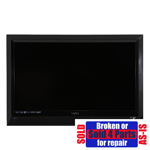 As Is Broken Vizio E321VL 32 LCD HD TV 720P for Parts