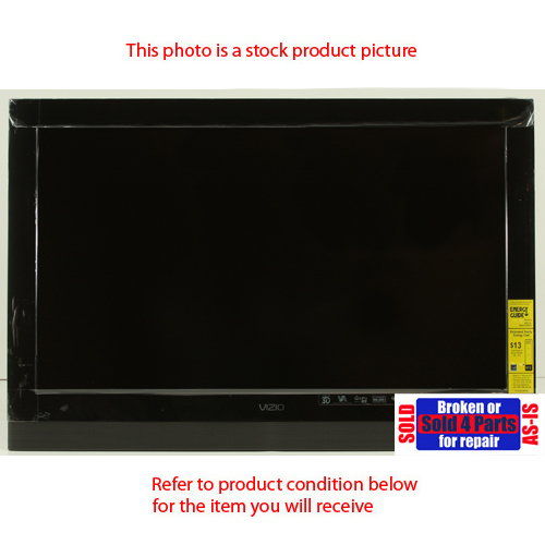   Broken Vizio E3D320VX 32 1080p HDTV LCD For Parts 845226005015  