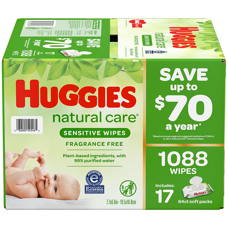 huggies natural care extra care