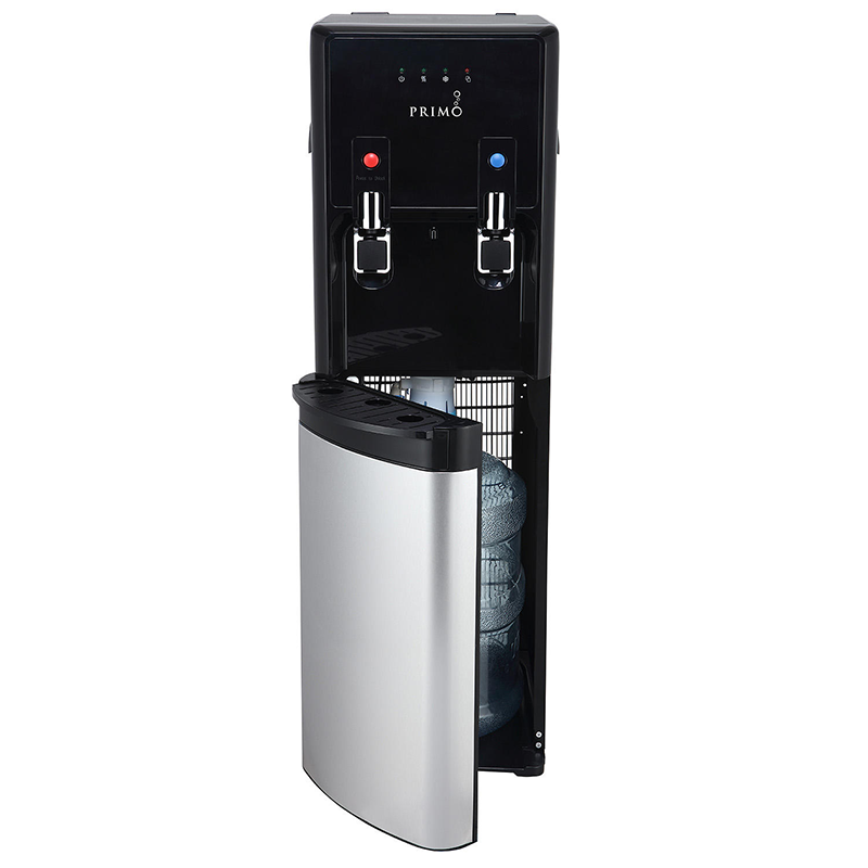 Primo Pro-Plus Stainless Steel Bottom-Load Hot and Cold Water Dispenser Bottom Load Water Dispenser In Stainless Steel