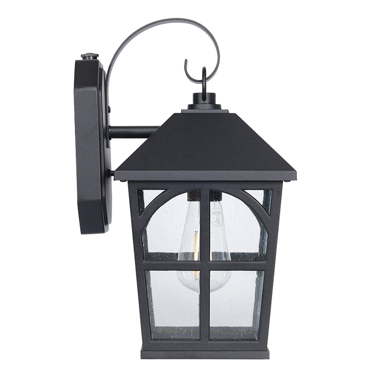 Honeywell 800 Lumen Wall Lantern with LED Vintage Filament