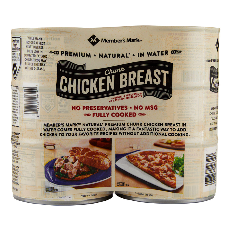 Member's Mark Premium Chunk Chicken Breast (12.5 oz., 6 count ...