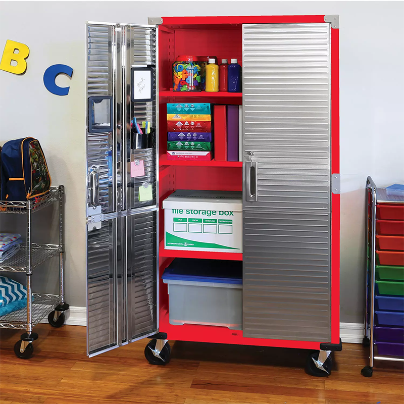 Seville classics ultrahd tall storage cabinet shelves