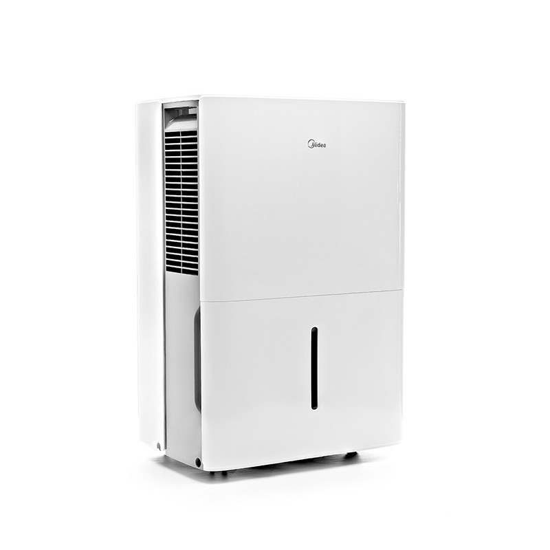 Midea 50-Pint Dehumidifier with Pump and 24-Hour Timer - White