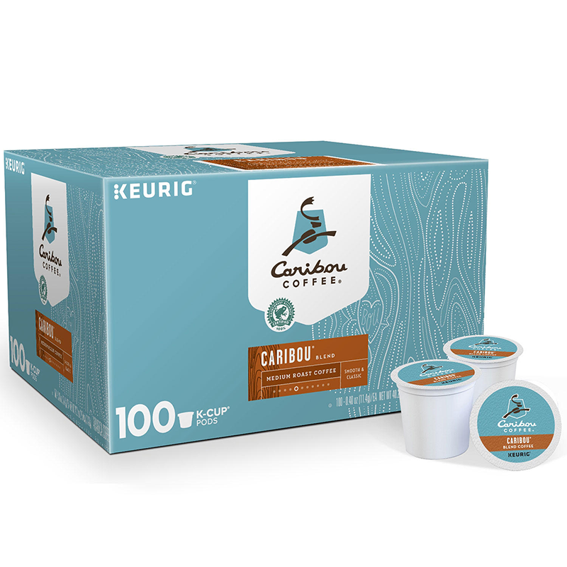 Caribou Coffee Caribou Blend K-Cup Pods (100 ct ...