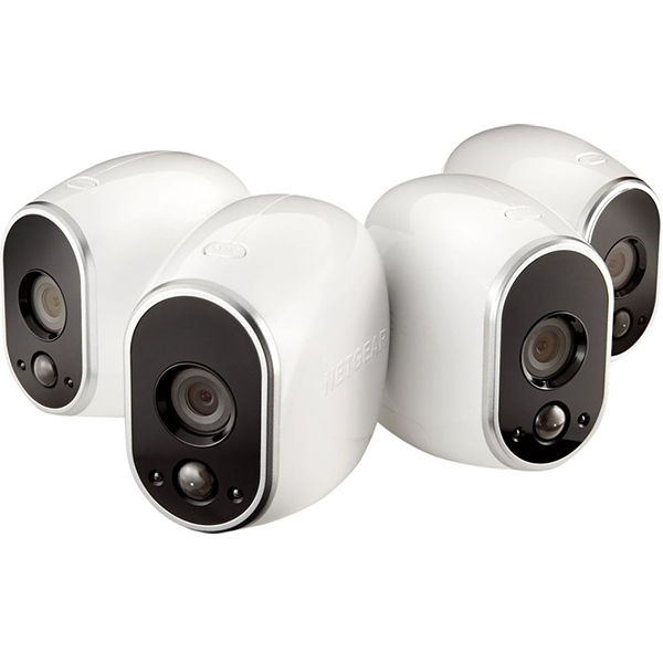 Arlo Smart Home Indoor/Outdoor Wireless Security Cameras 4 Pack eBay
