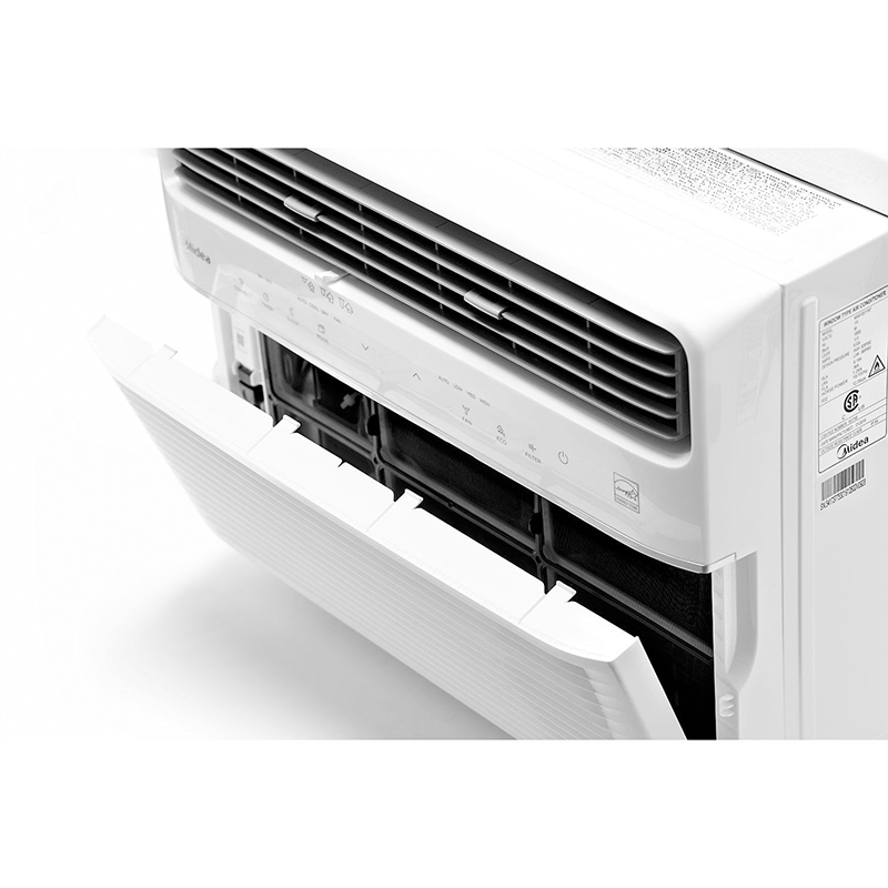 Midea 8,000 BTU Room Window Air Conditioner Remote Control, Wifi
