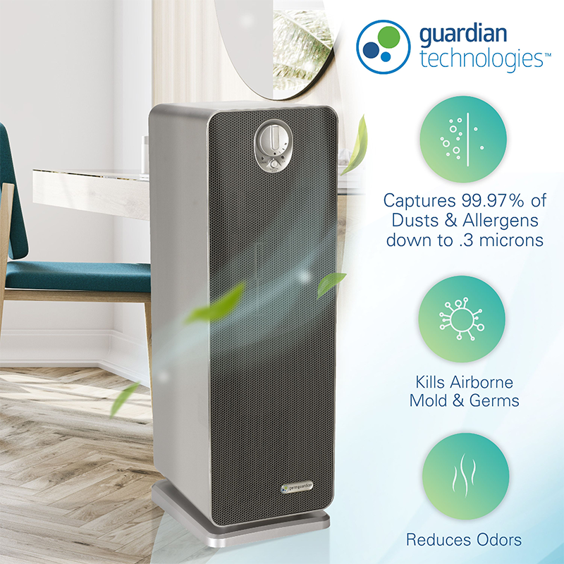 germguardian ac4900ca 3 in 1 true hepa air purifier