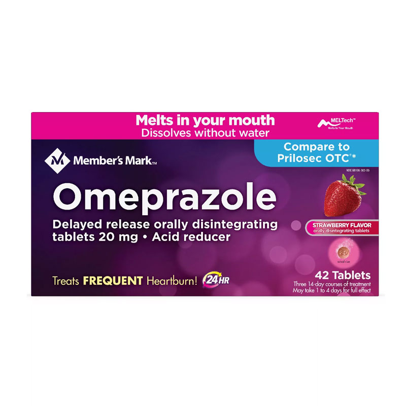 Member S Mark Omeprazole Delayed Release Disintegrating Tablets 20 Mg   6e40c80ccf874117daa83eab349e05c9 60093 1 