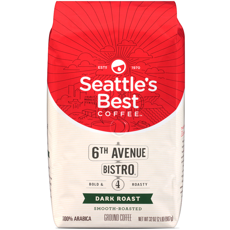 Seattle's Best Level 4 Ground Coffee (32 oz.) eBay