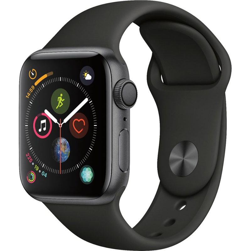 Смарт часы apple watch s6 44mm space gray aluminum case with black sport band обзор