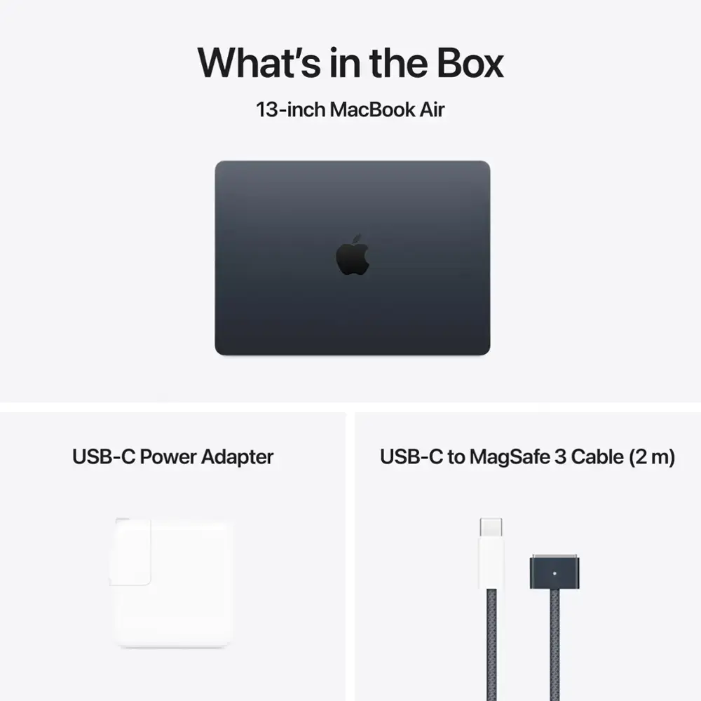 【ほぼ新品】MacBookAir 13 M4/16GB/512GB ミッドナイト 13-inch MacBook Air - Midnight - Apple