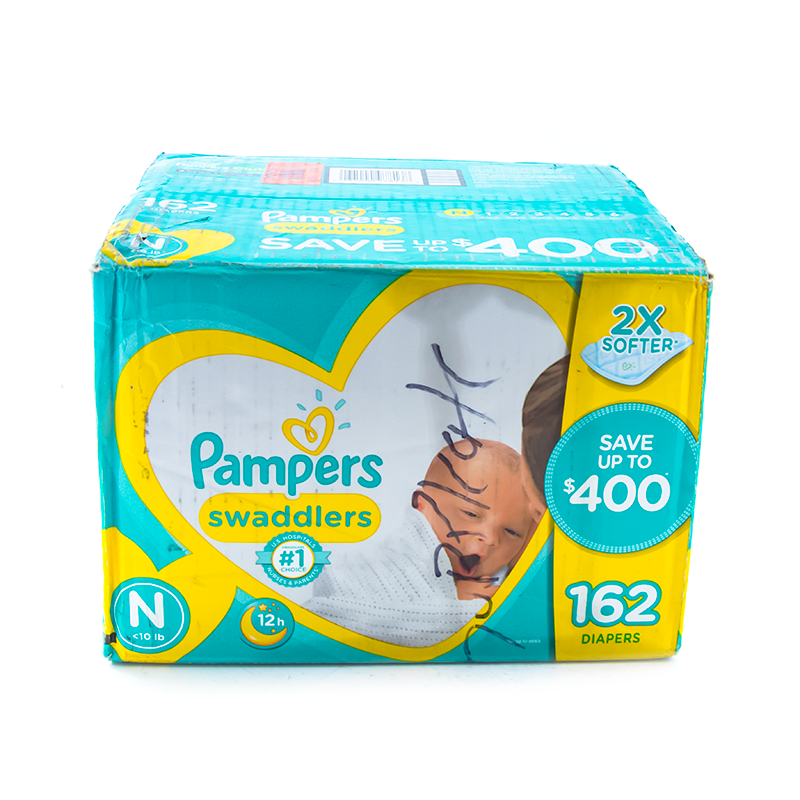 pampers swaddlers newborn 162