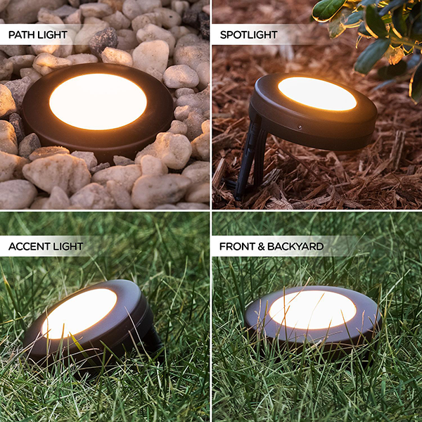 Enbrighten Seasons LED ColorChanging Landscape Lights 6 Pack 50ft