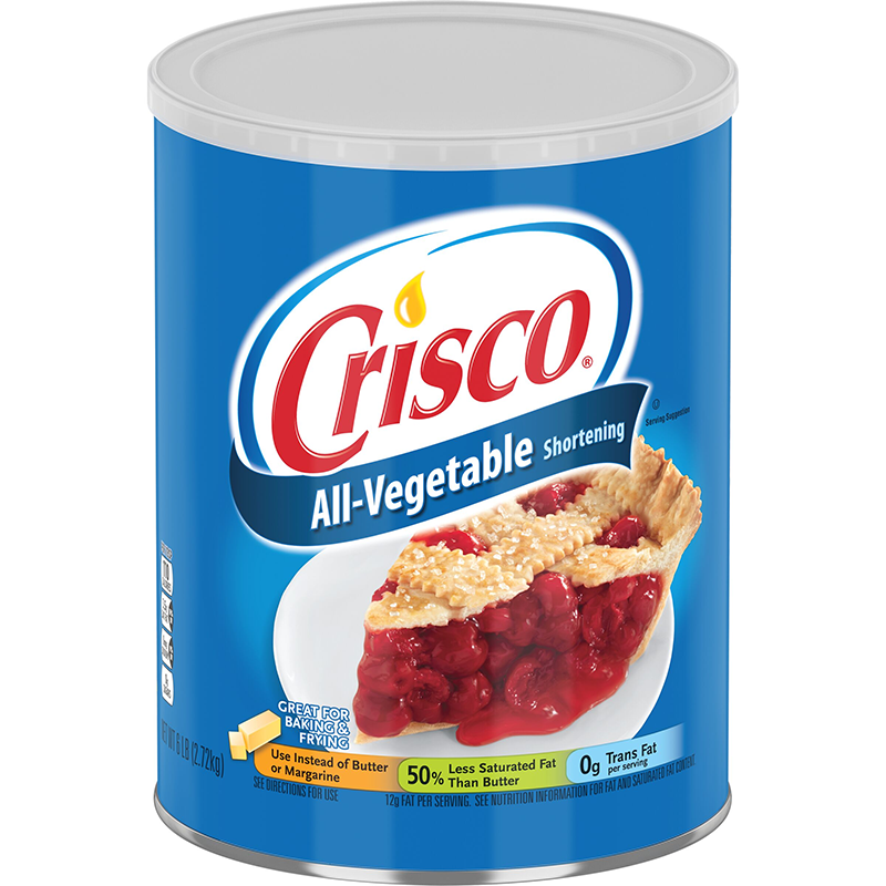 Crisco Gluten Free AllVegetable Shortening Butter Substitute (6 lbs