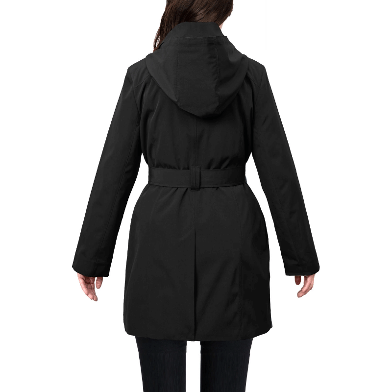 London Fog Women's Trench Coat XXL (Black) | eBay