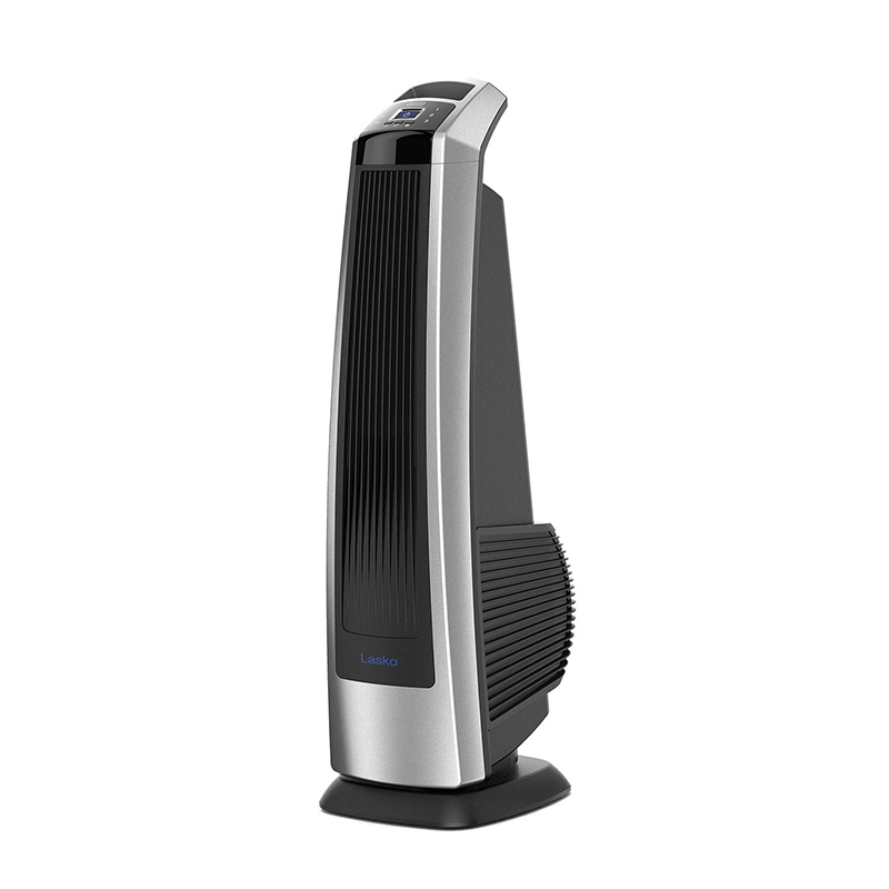 Lasko Oscillating High Velocity 3 Speed Tower Fan With Remote Black