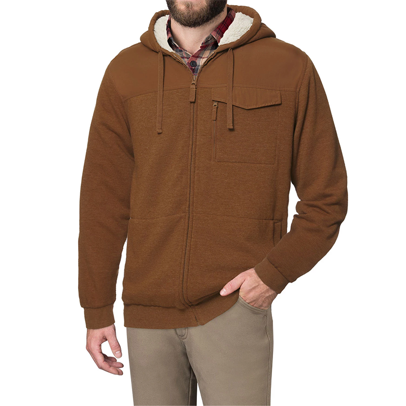 coleman sherpa lined hoodie
