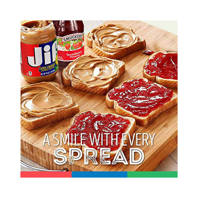 Jif Extra Crunchy Peanut Butter 48 Oz 2 Pack 51500247068 EBay
