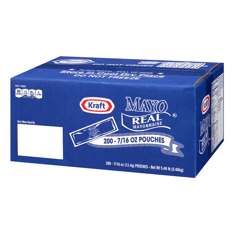 Kraft Mayo Real Mayonnaise (0.44 oz. Packets, 200 ct.) eBay