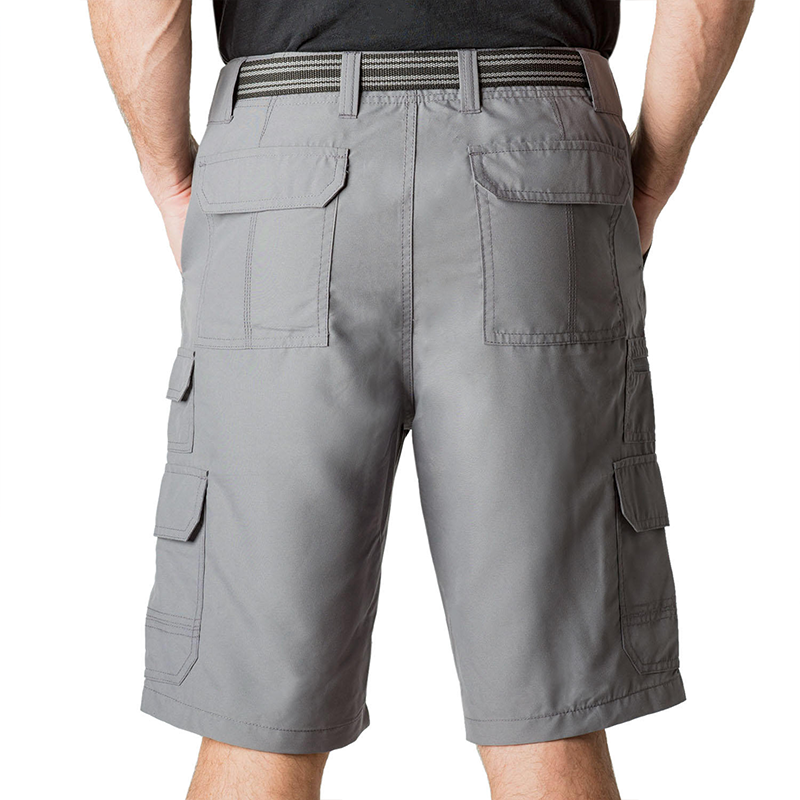 dark grey cargo shorts